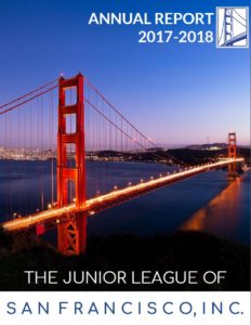 The Junior League of San Francisco, Inc. Annual Report 2018-2019